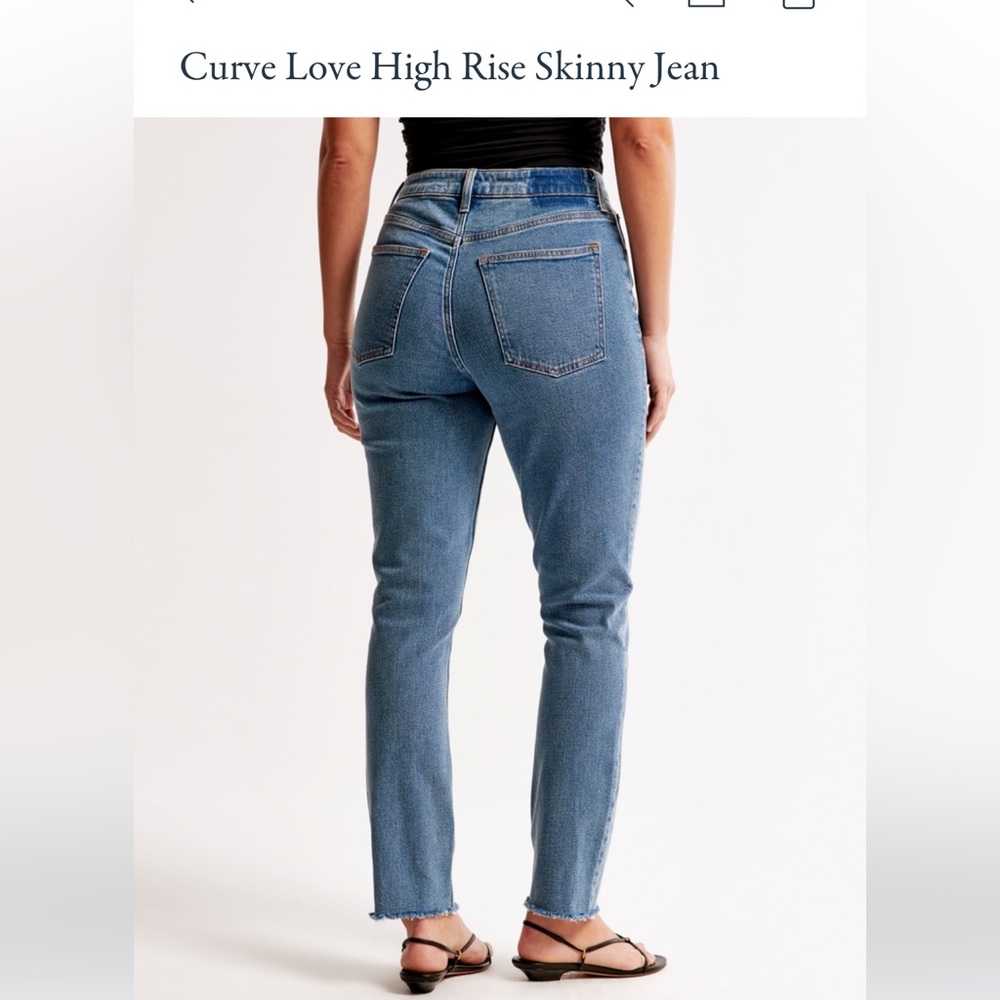 Abercrombie Curve Love High-Rise Skinny Jean